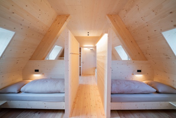 Passo Santner Mountain Hut, Catinaccio, Dolomites