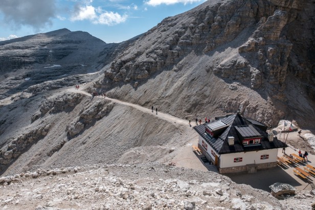 Rifugio forcella Pordoi