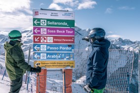 Sellaronda con gli sci