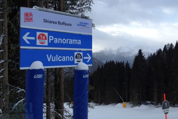 Vulcano slope -Pozza di Fassa Dolomites